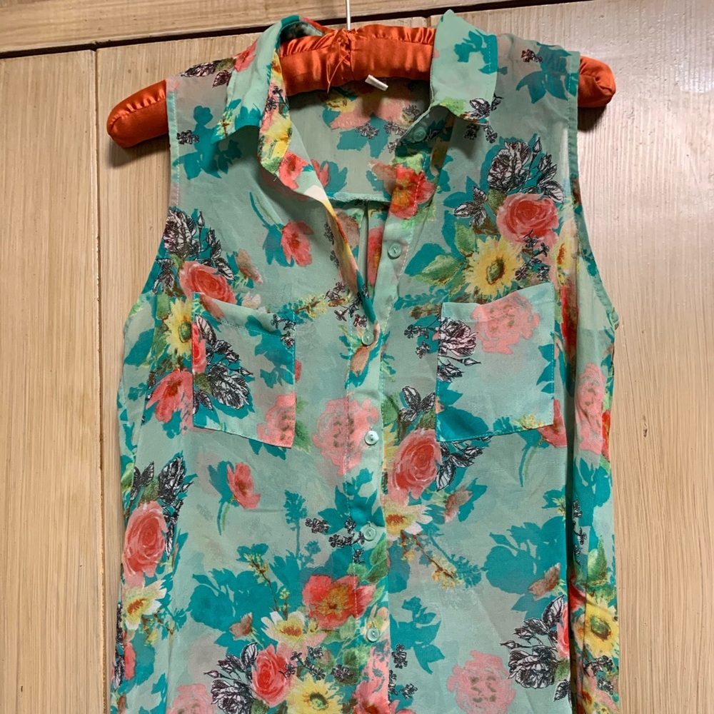 For a button up blouse